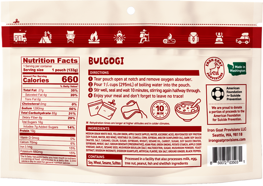 Korean Bulgogi (Vegan)