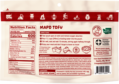 Sichuan-style Mapo Tofu (Vegan)